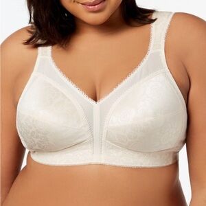 Playtex 18 Hour Ultimate Shoulder Comfort Bra Side & Back Smoothing Sz 38DDD NEW
